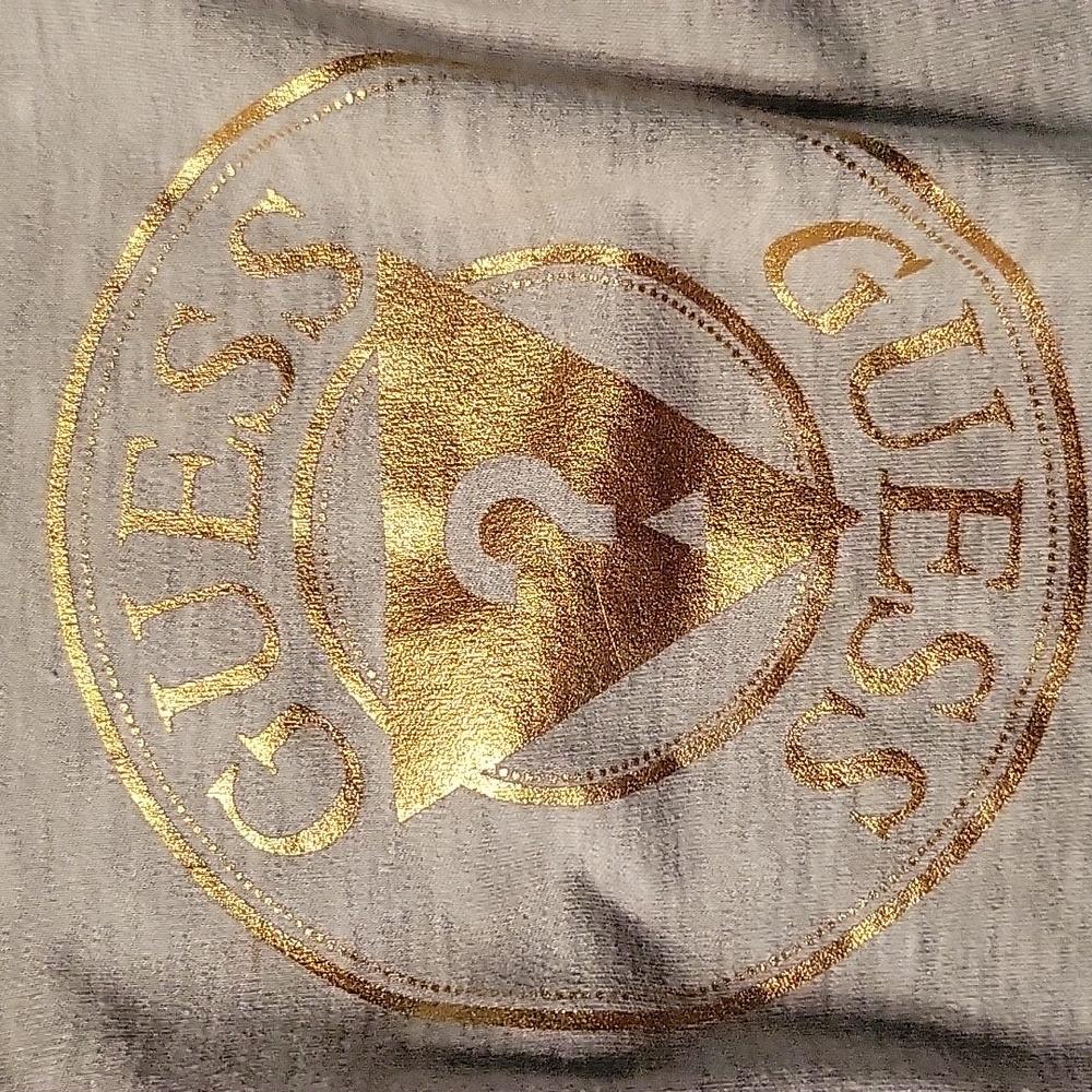 Baby Guess  gray short and shirt set. - Picture 3 of 6